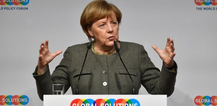 Germany Chancellor Angela Merkel issued an urgent
