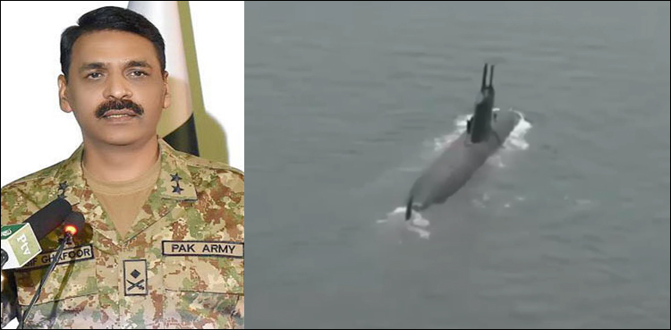 Pakistan Navy, Indian submarine, ISPR