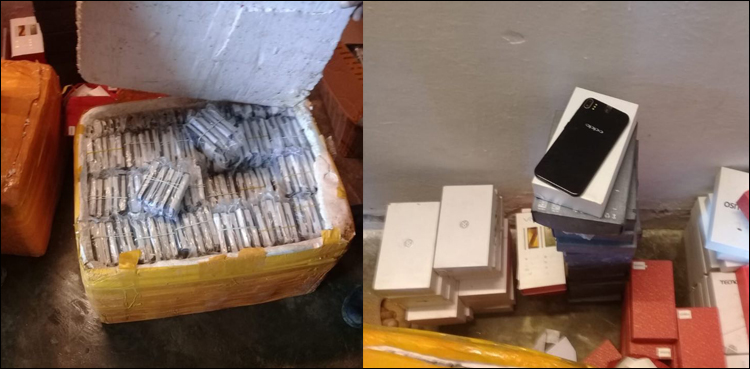 Mobile phones smuggling Rawalpindi