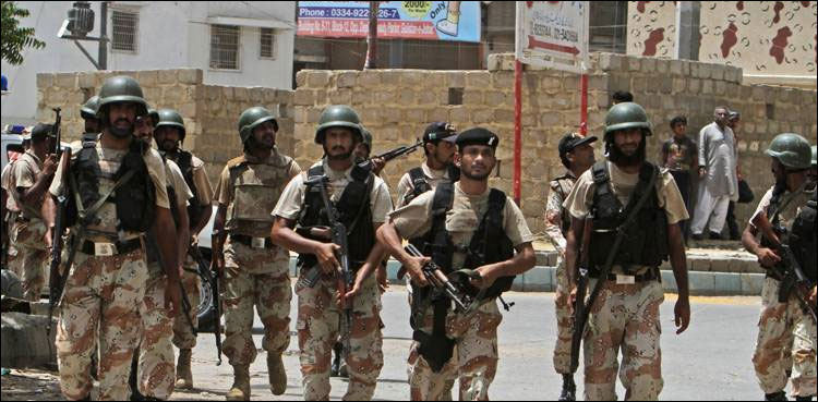 Sindh Rangers, suspects, Karachi
