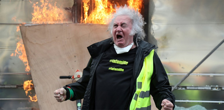 Yellow vest, France,