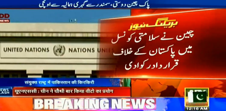China, Masood Azhar,
