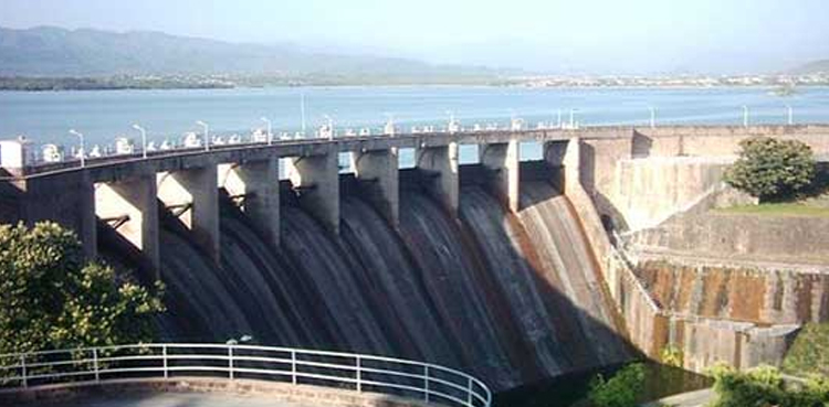 Rawal Dam Spillway closed