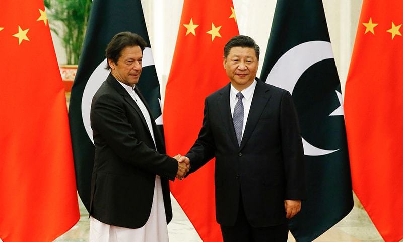 PM Imran Khan Chinese President Xi Jinping