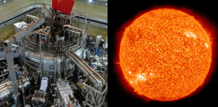 China artificial sun fusion reactor