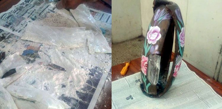 Customs seize parcel