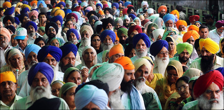 Sikh pilgrims