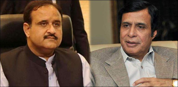 Usman Buzdar Pervaiz Elahi meeting