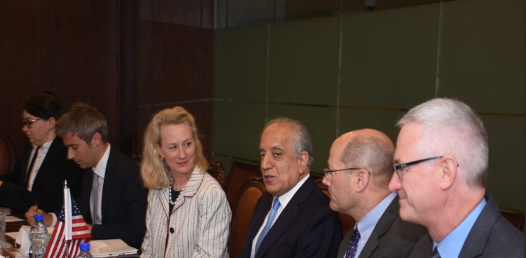 US envoy Zalmay Khalilzad