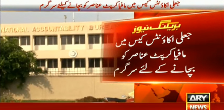 fake bank accounts case