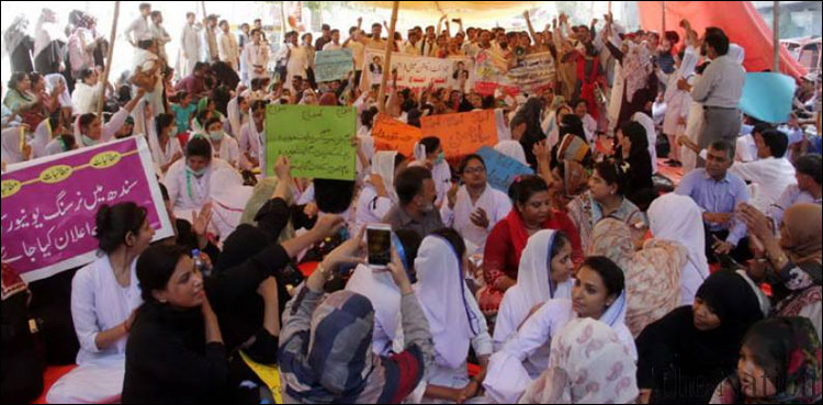 Nurses Protest