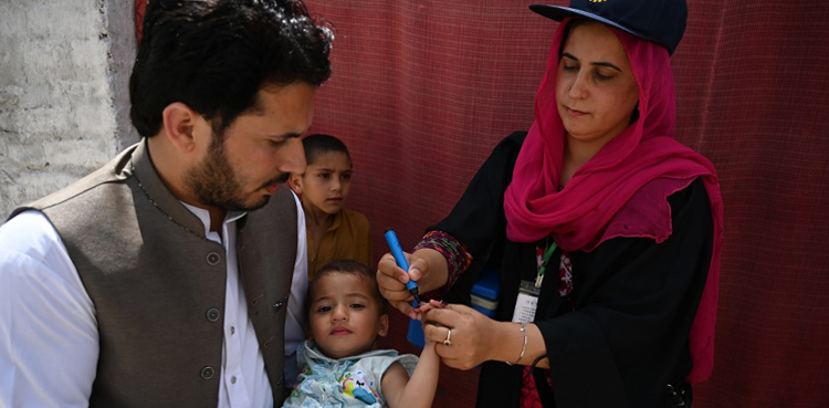 Anti-polio drive, Khyber Pakhtunkhwa