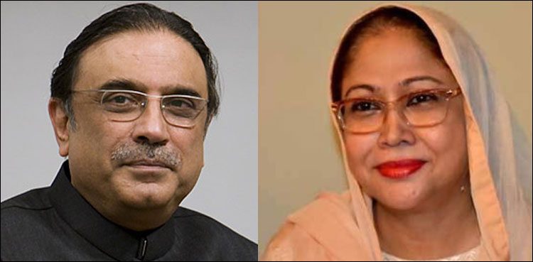 NAB, Asif Zardari, Faryal Talpur