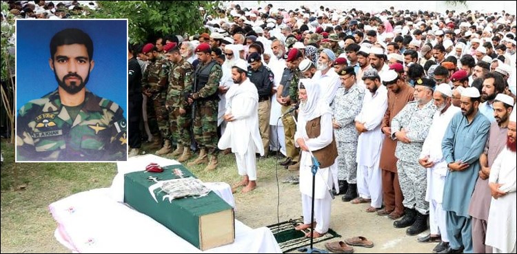 Abbas Khan , Gwadar attack, Funeral prayer, SSG commando, Karachi