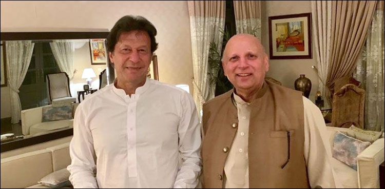 PM Imran Khan, Chaudhry Sarwar, Governor Punjab