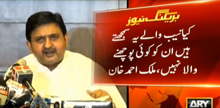 Malik Ahmed Khan NAB chairman