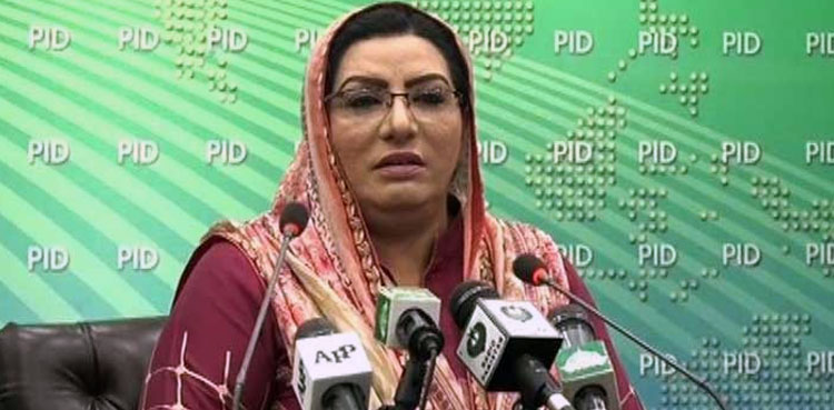 Firdous Ashiq Awan, SAPM Awan