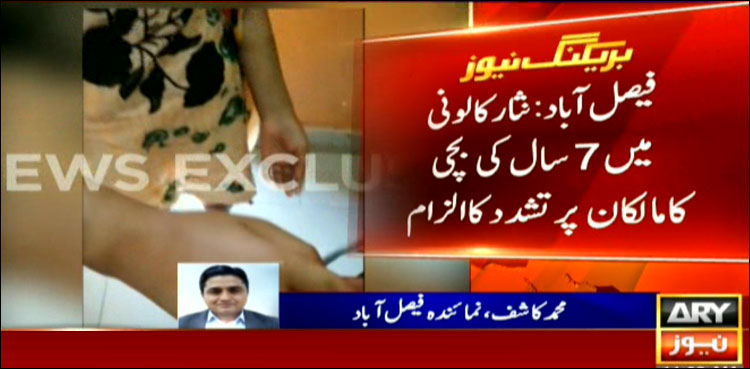 Faisalabad maid torture