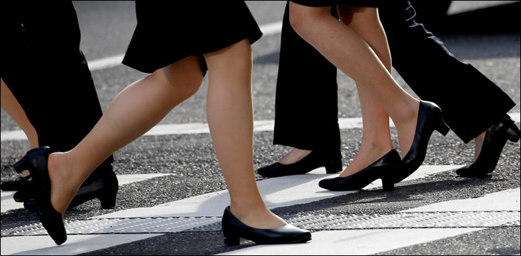 Japan, high heels