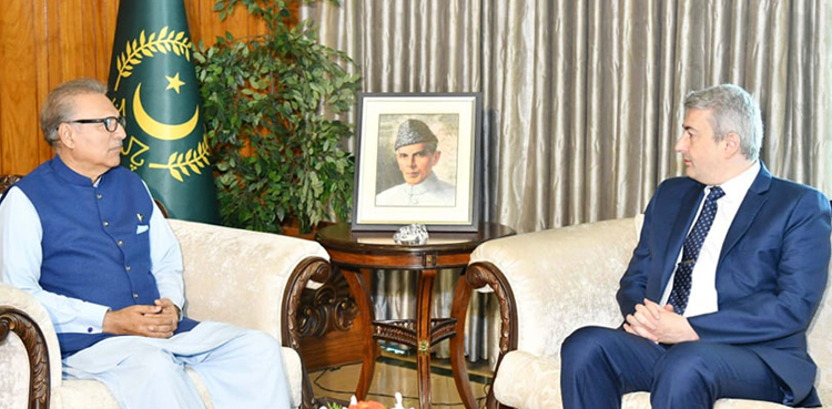 President Alvi, Belgium