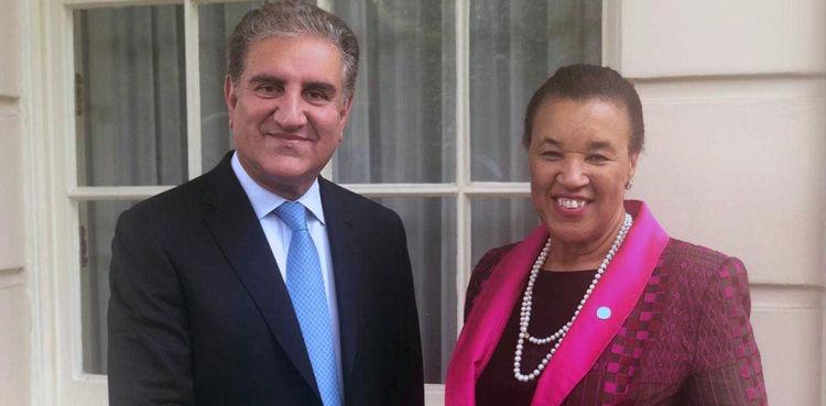 FM Qureshi, Commonwealth