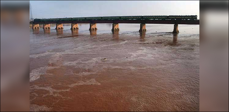 Chenab River, water level surges, Marala Headworks