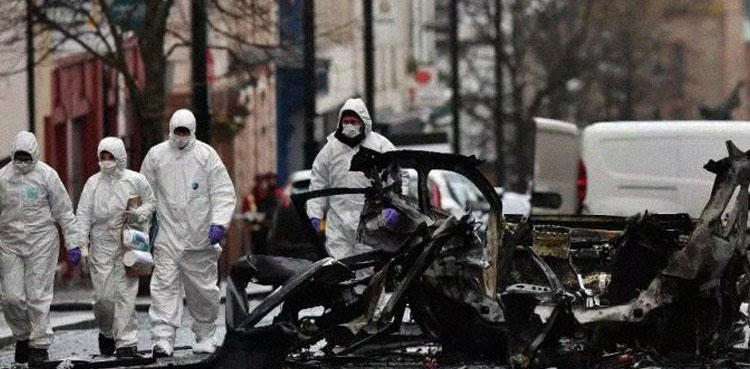 Ireland border blast