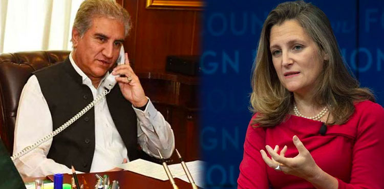 FM Qureshi, Canadian Foreign Minister
