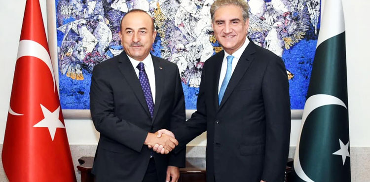 FM Qureshi Turkish counterpart