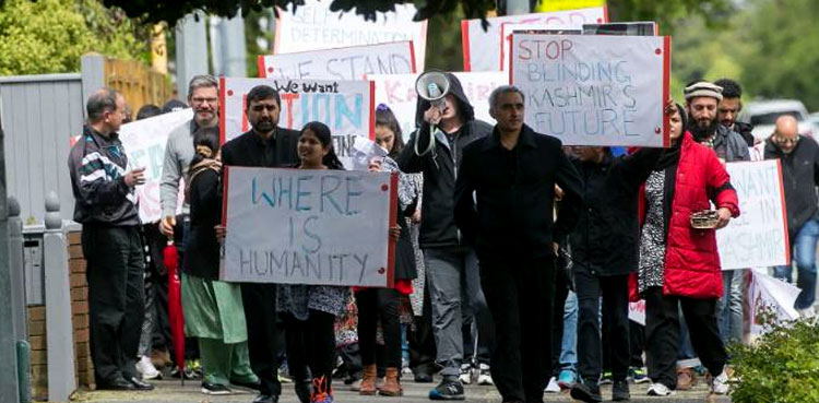 New Zealand protest
