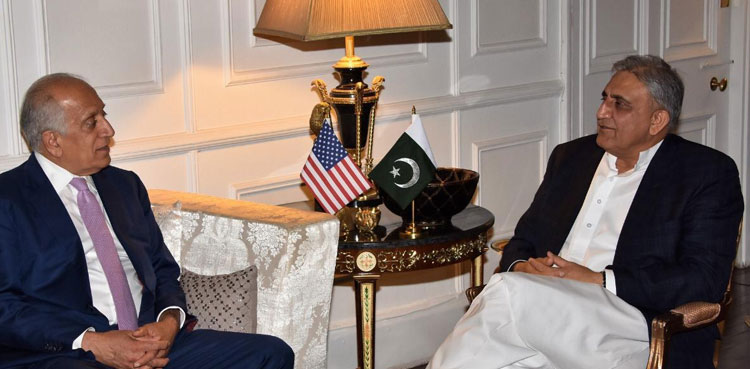 Zalmay Khalil, Coas Bajwa
