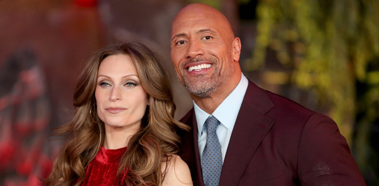 Dwayne Johnson, The Rock, wedding , wife