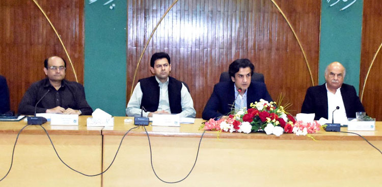 Khusro Bakhtiar CPEC progress meeting