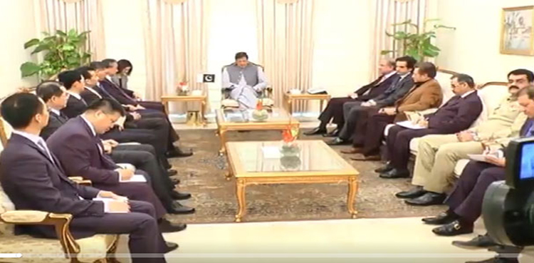 Chinese Delegation, Imran Khan