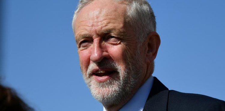 UK Polls Jeremy Corbyn