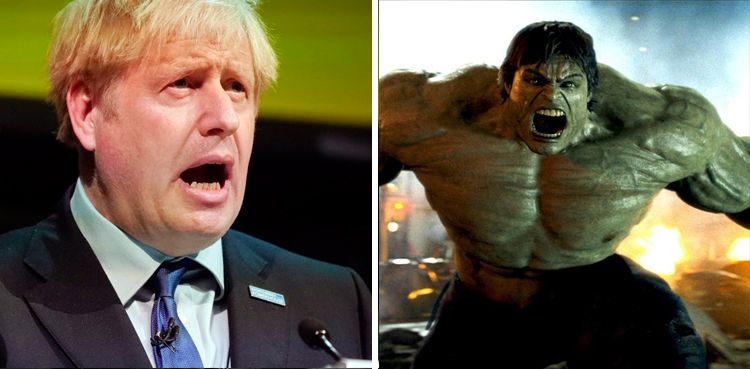 Boris Johnson, Hulk