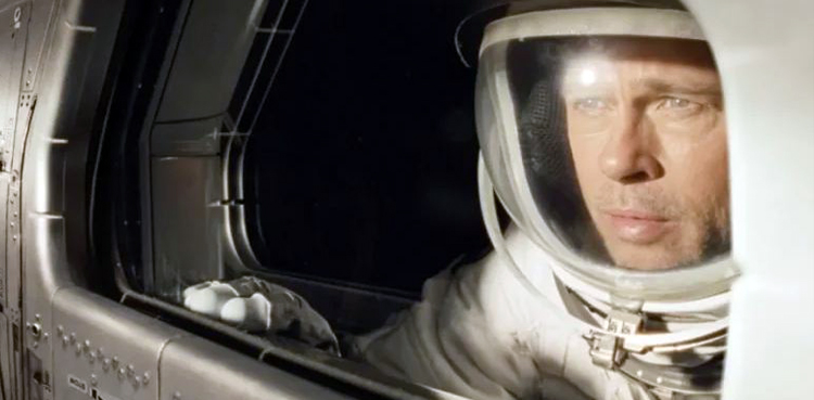 Brad Pitt, space, astronaut