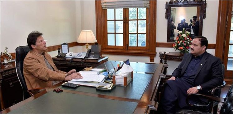 Imran Khan, Usman Buzdar