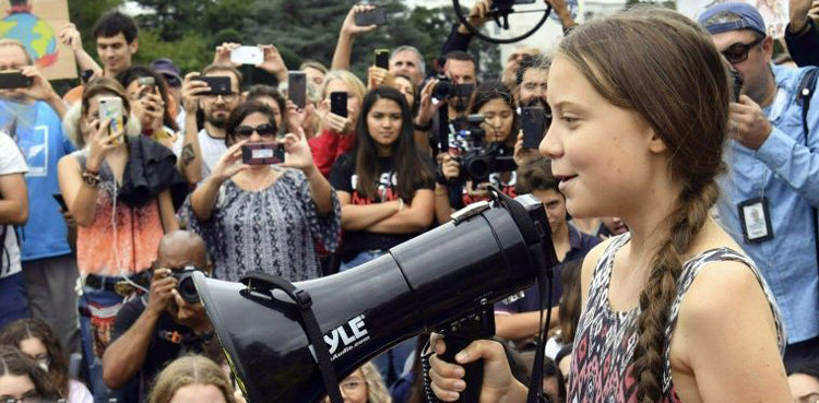 Greta Thunberg , climate