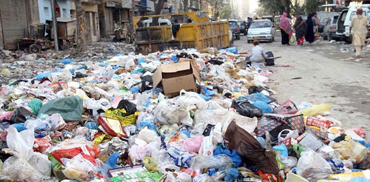 cleanliness drive karachi administrator iftikhar shallwani