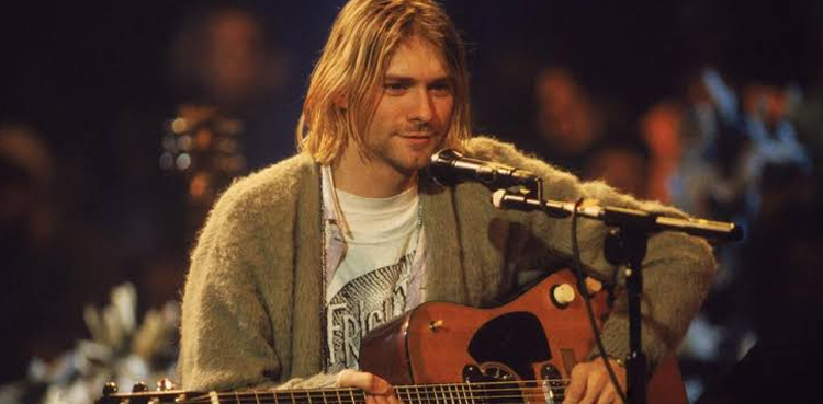 Kurt Cobain's cigarette-burned sweater