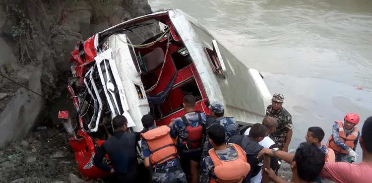 Nepal bus crash