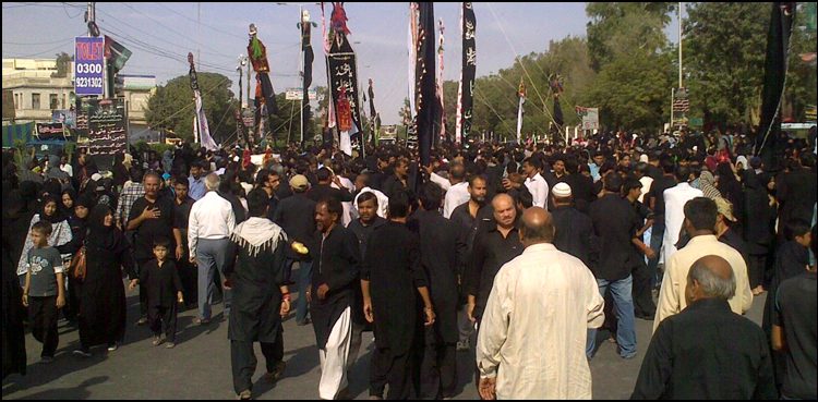Traffic diversion plan, Chehlum procession, Karachi
