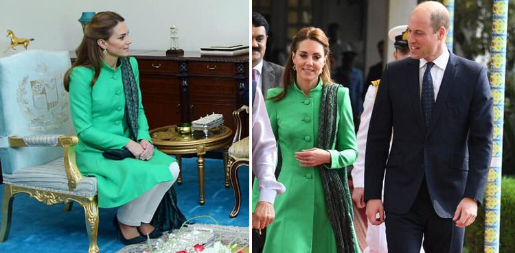Duchess of Cambridge, Kate Middleton, green