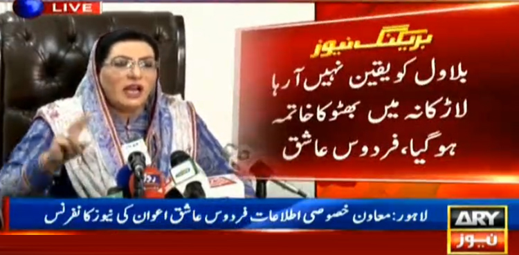 Firdous Ashiq Awan Rehber Committee