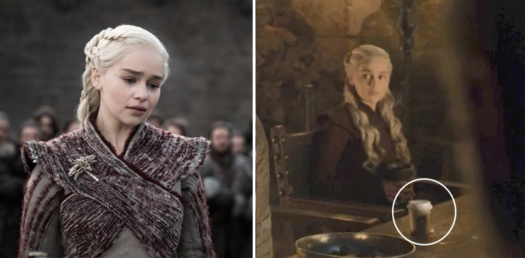 Emilia Clarke, Game of Thrones , coffee cup