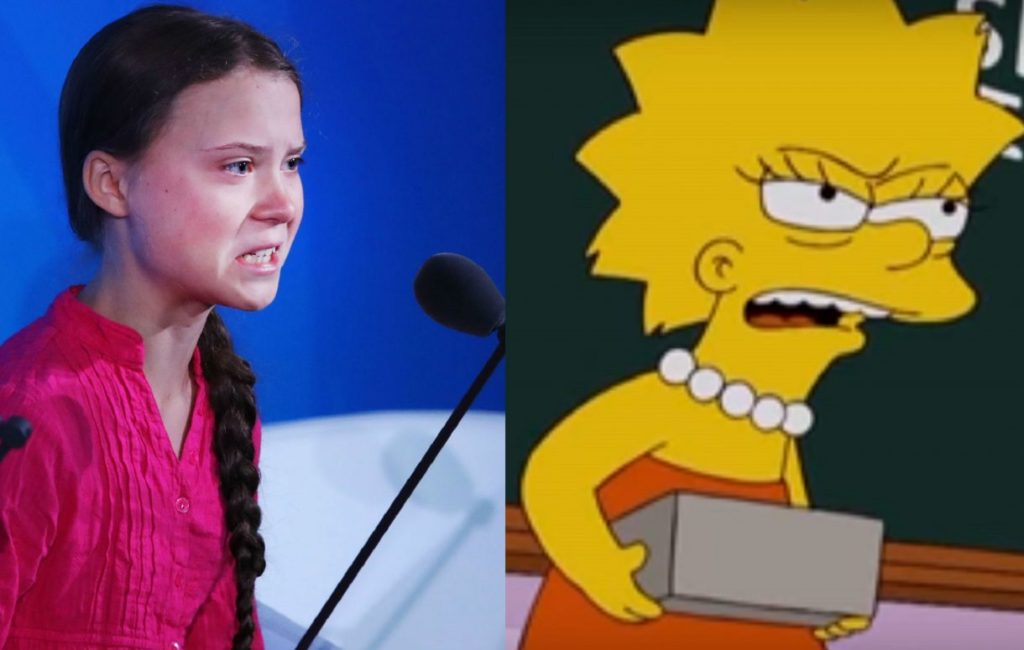 Greta Thunberg, The Simpsons