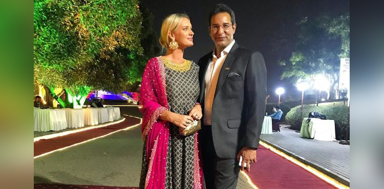 Wasim Akram wife Shaniera