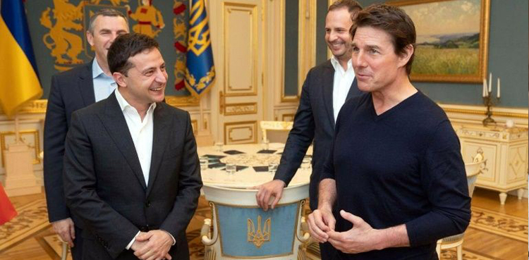 Tom Cruise, Ukraine president