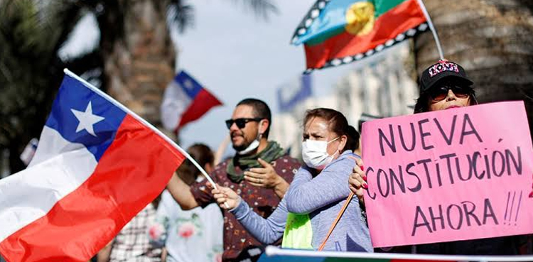 Chile protests new constitution vote